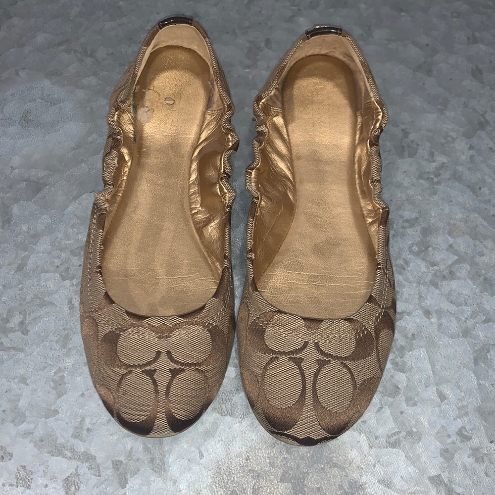 Coach ballet shoes